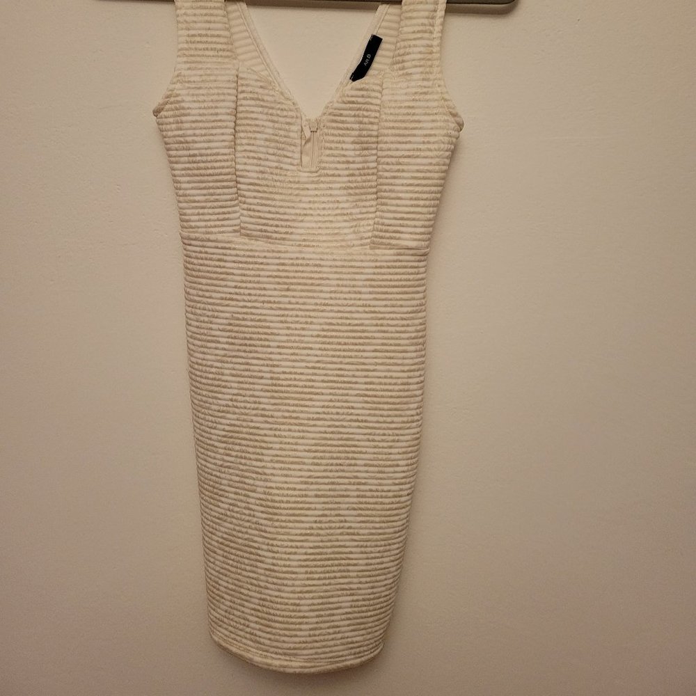 Alt B White Bodycon Dress Sz XS